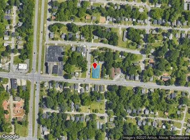 1217 E Green Dr, High Point, NC Parcel Map