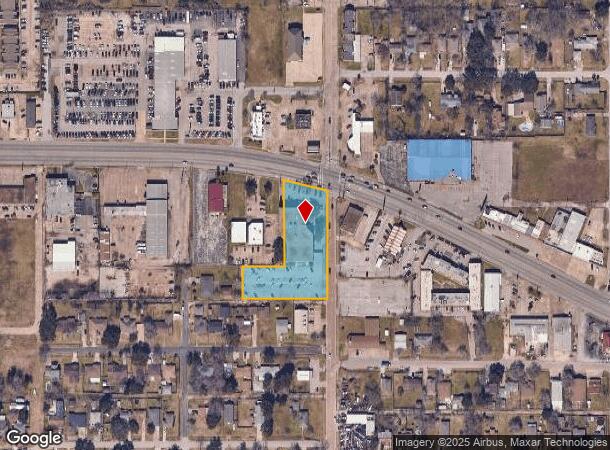  2501 Palmer Hwy, Texas City, TX Parcel Map