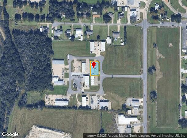 205 Brents Loop, Scott, LA Parcel Map