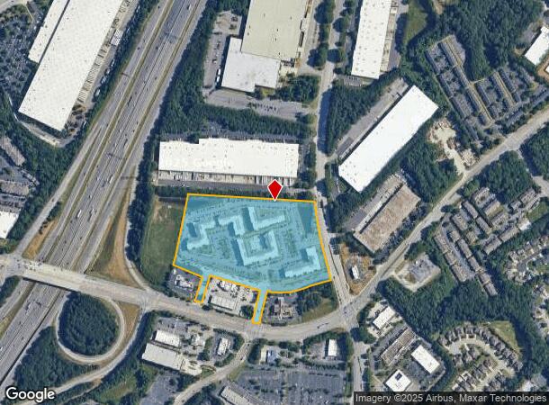 1045 Old Peachtree Rd Nw, Suwanee, GA Parcel Map