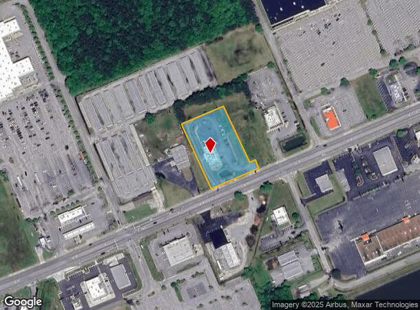  1418 Armory Dr, Franklin, VA Parcel Map