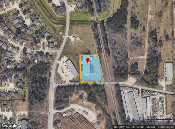 25511 Richards Rd, Spring, TX Parcel Map