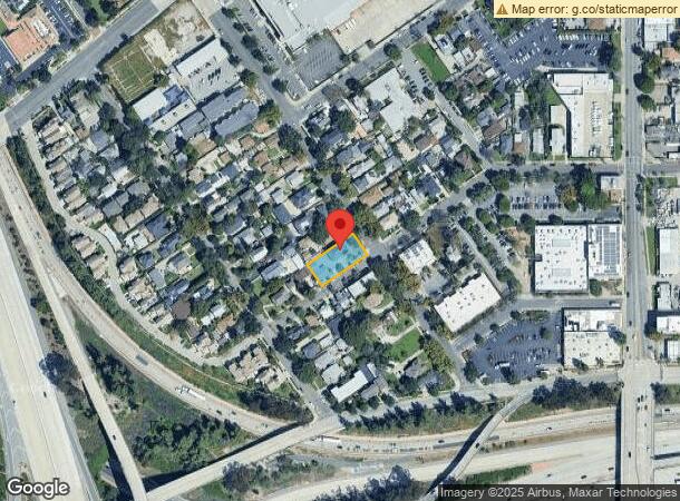  481 Lincoln Ave, Pasadena, CA Parcel Map