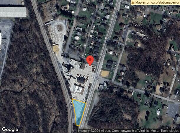  1321 N Delphine Ave, Waynesboro, VA Parcel Map