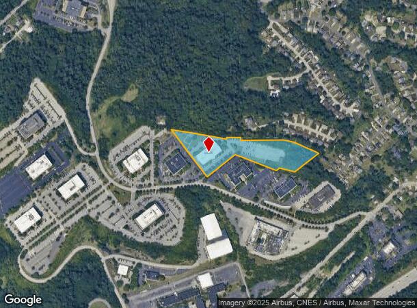  501 Holiday Dr, Pittsburgh, PA Parcel Map