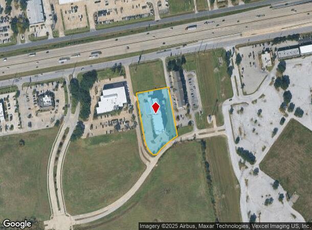  4602 East Fwy, Baytown, TX Parcel Map