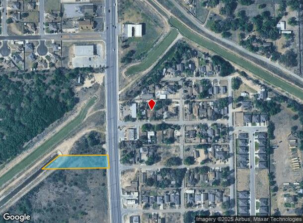 2721 N Westgate Dr, Weslaco, TX Parcel Map