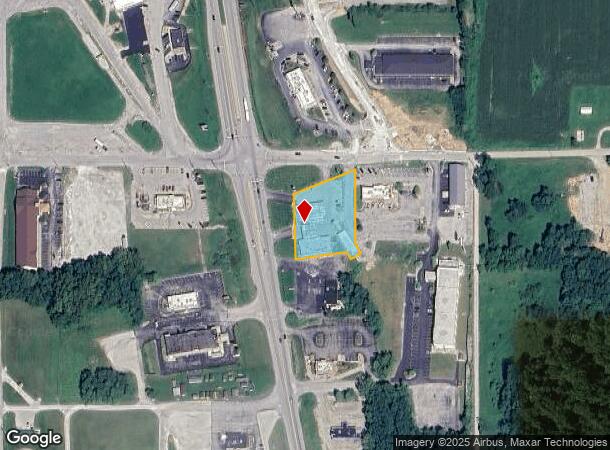 1013 N Main St, Cloverdale, IN Parcel Map