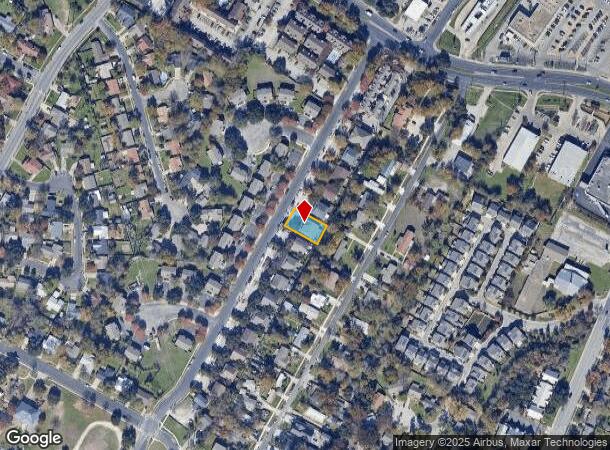 5803 Cougar Dr, Austin, TX Parcel Map