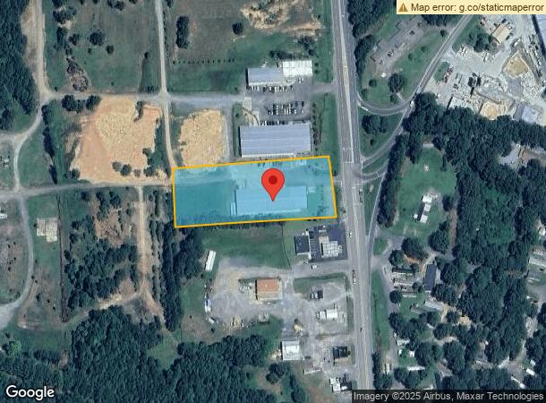  3905 Hawkins Ave, Sanford, NC Parcel Map