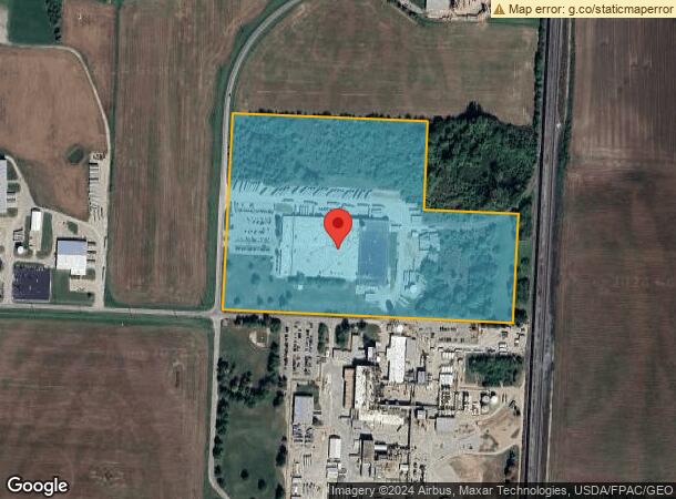  2850 Owens Rd, Circleville, OH Parcel Map