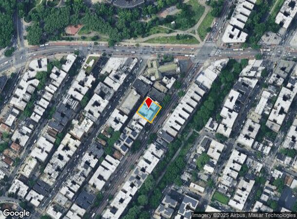 2325 University Ave, Bronx, NY Parcel Map