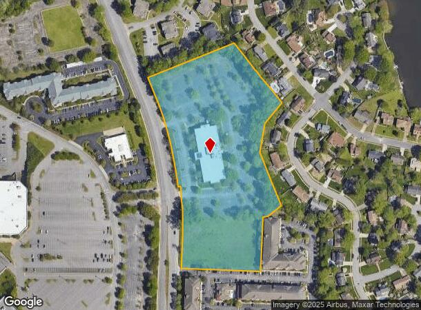  1553 River Birch Run N, Chesapeake, VA Parcel Map