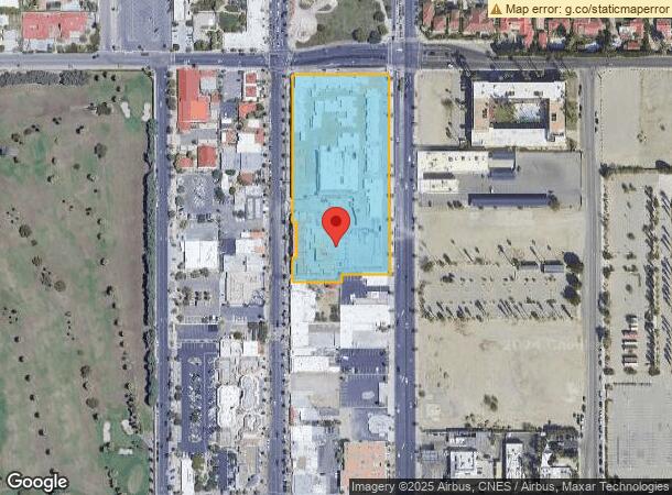  414 N Palm Canyon Dr, Palm Springs, CA Parcel Map