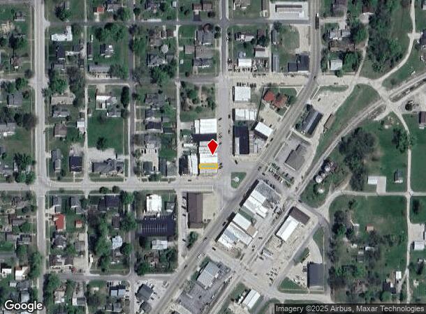 8 N Washington St, Worthington, IN Parcel Map