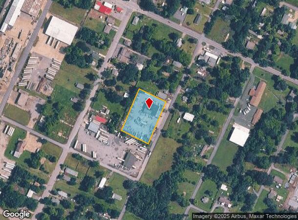  1001 S C St, Muskogee, OK Parcel Map