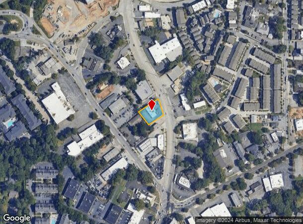  1916 Piedmont Rd Ne, Atlanta, GA Parcel Map