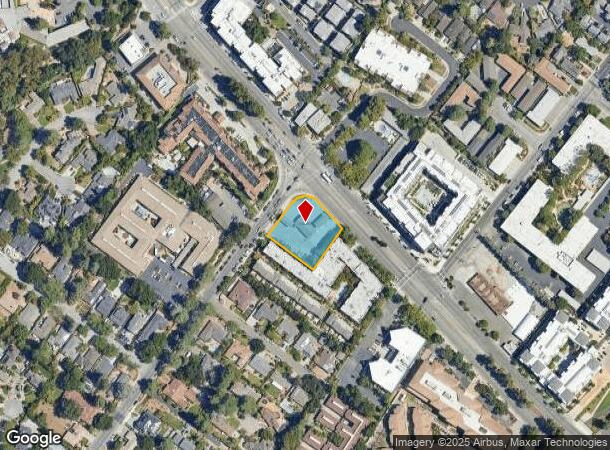  4350 El Camino Real, Los Altos, CA Parcel Map