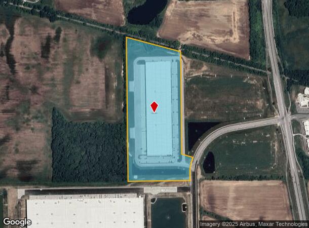  2516 Logistics Way, Brownsburg, IN Parcel Map