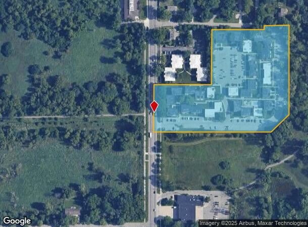 1840 Abbot Rd, East Lansing, MI Parcel Map