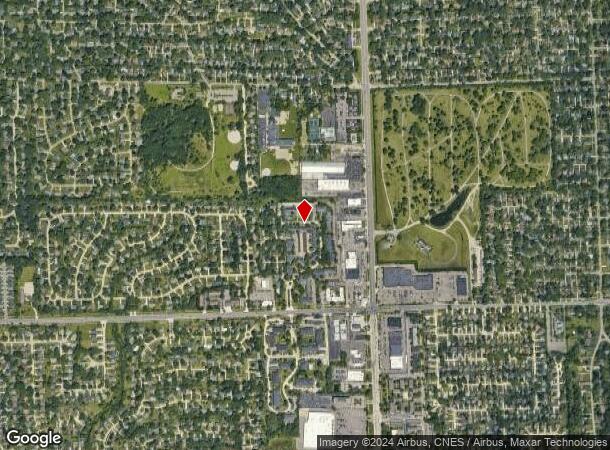  18201 Huntley Sq N, Beverly Hills, MI Parcel Map