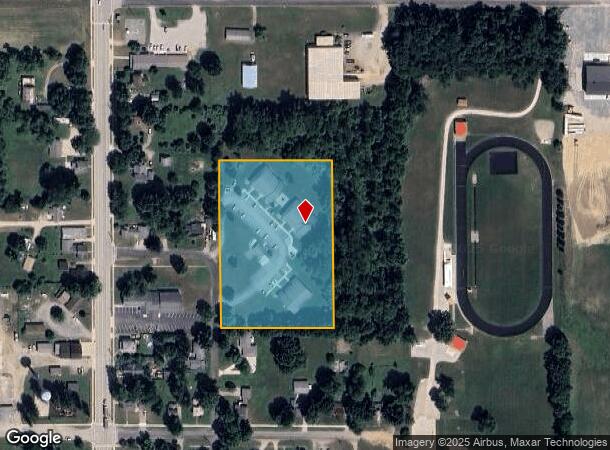 395 Warner St, Reading, MI Parcel Map