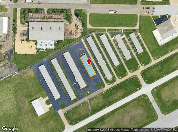  1600 Triplett Blvd, Akron, OH Parcel Map