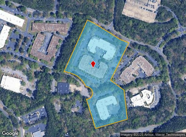 2200 Riverchase Ctr, Hoover, AL Parcel Map