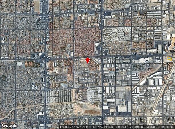  3685 W Flamingo Rd, Las Vegas, NV Parcel Map