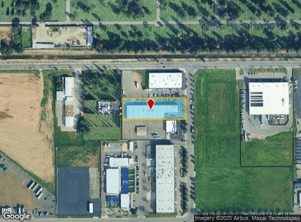 96 S West Ave, Fresno, CA Parcel Map