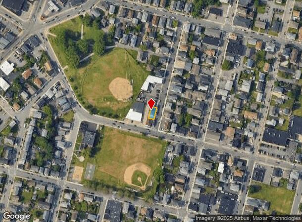  107 Wilbur St, Fall River, MA Parcel Map