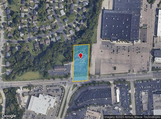  120 W Kemper Rd, Cincinnati, OH Parcel Map