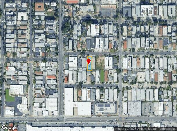 5828 Lexington Ave, Los Angeles, CA Parcel Map