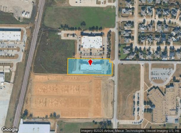  821 N Coleman St, Prosper, TX Parcel Map