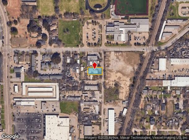  715 N Main St, Irving, TX Parcel Map