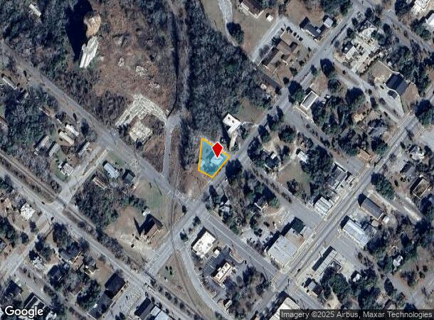 353 Memorial Ave N, Allendale, SC Parcel Map