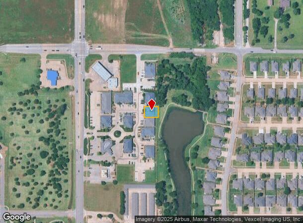  1448 N Mustang Rd, Mustang, OK Parcel Map