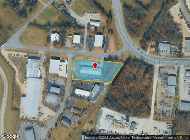  1035 Samsonite Blvd, Murfreesboro, TN Parcel Map