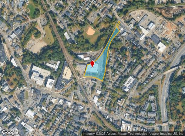  22 Lafayette Ave, Chatham, NJ Parcel Map