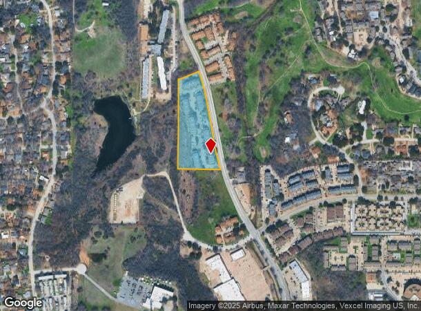 603 King George Dr, Fort Worth, TX Parcel Map