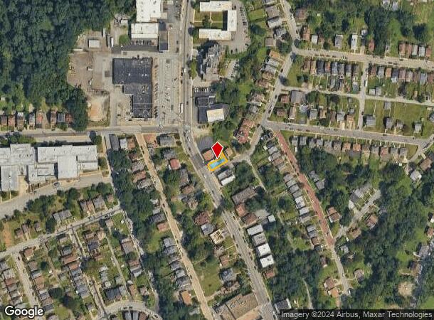  2215 Brownsville Rd, Pittsburgh, PA Parcel Map