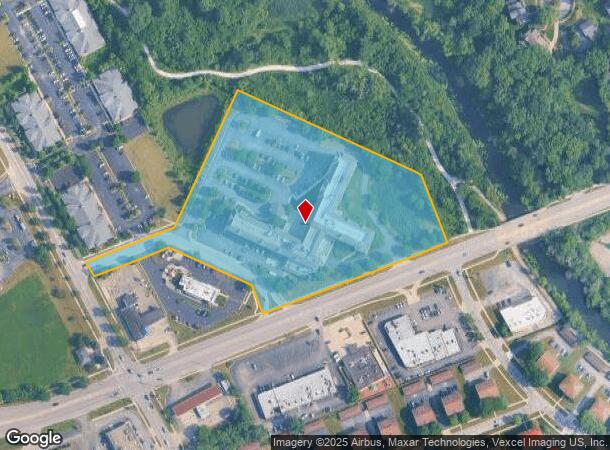  504 N River Rd, Naperville, IL Parcel Map