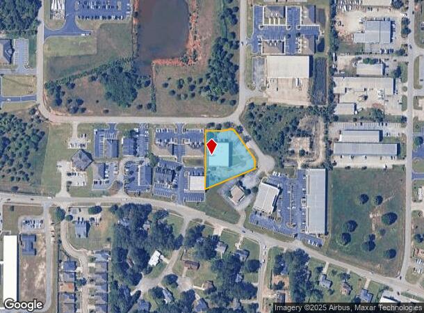  201 Byrd Ct, Warner Robins, GA Parcel Map