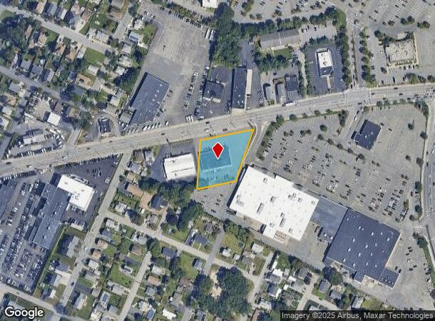 525 Taunton Ave, East Providence, RI Parcel Map