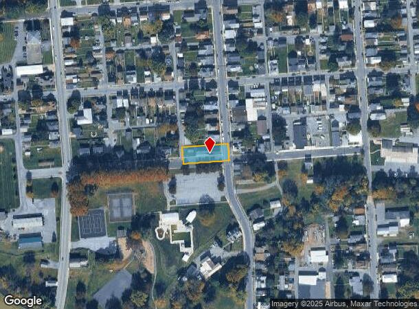425 S Railroad St, Myerstown, PA Parcel Map