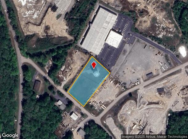  375 Butlertown Rd, Oakdale, CT Parcel Map