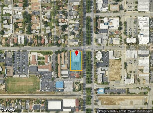 195 N Euclid Ave, Upland, CA Parcel Map
