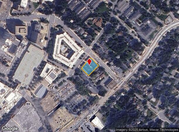  804 Pershing Dr, Silver Spring, MD Parcel Map