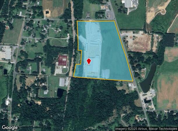  6985 Kinro Rd, Liberty, NC Parcel Map