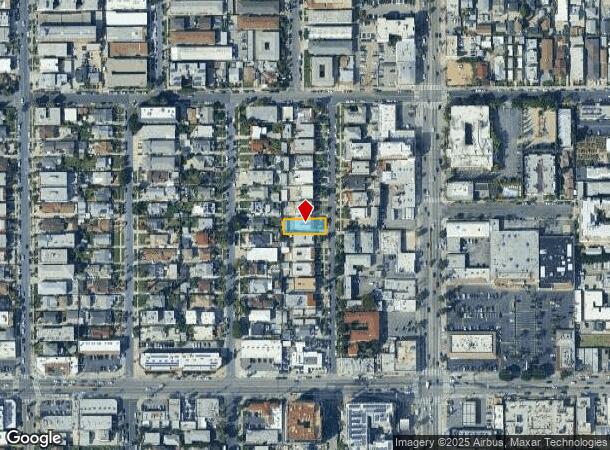  1149 N New Hampshire Ave, Los Angeles, CA Parcel Map